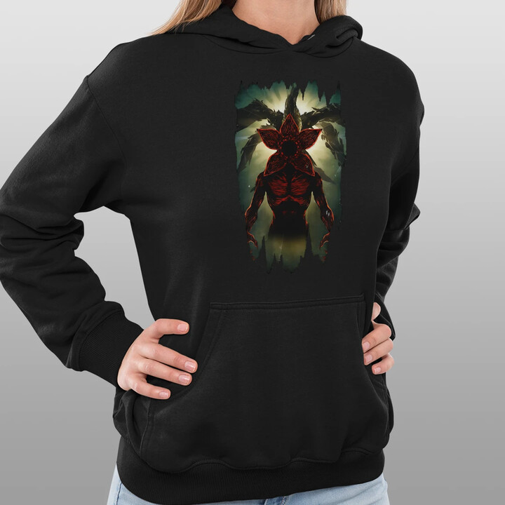 Demogorgon - dla fanów serialu Stranger Things - damska bluza na prezent