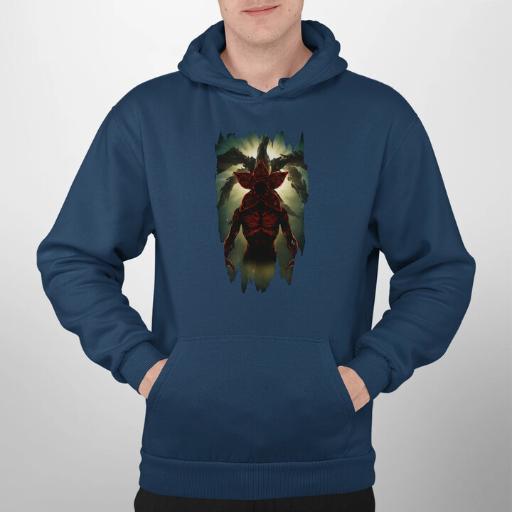 Demogorgon - dla fanów serialu Stranger Things - męska bluza na prezent