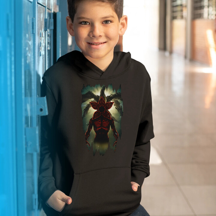 Demogorgon - dla fanów serialu Stranger Things - dziecięca bluza na prezent