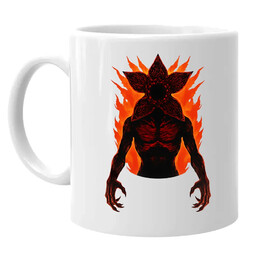 Demogorgon v2 - dla fanów serialu Stranger Things - kubek na prezent