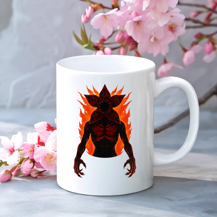 Demogorgon v2 - dla fanów serialu Stranger Things - kubek na prezent