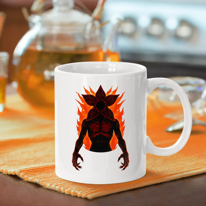 Demogorgon v2 - dla fanów serialu Stranger Things - kubek na prezent