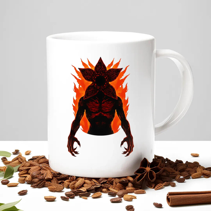 Demogorgon v2 - dla fanów serialu Stranger Things - kubek na prezent