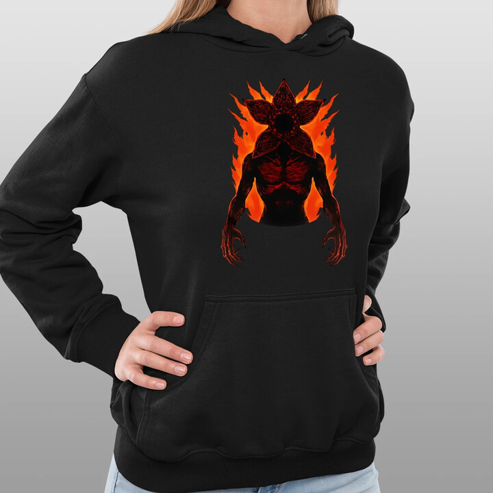 Demogorgon v2 - dla fanów serialu Stranger Things - damska bluza na prezent
