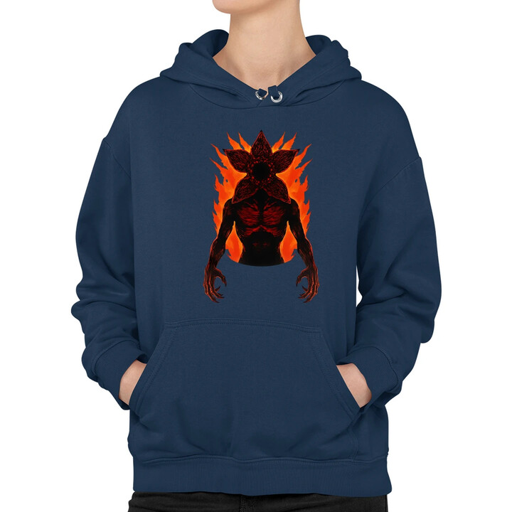 Demogorgon v2 - dla fanów serialu Stranger Things - damska bluza na prezent