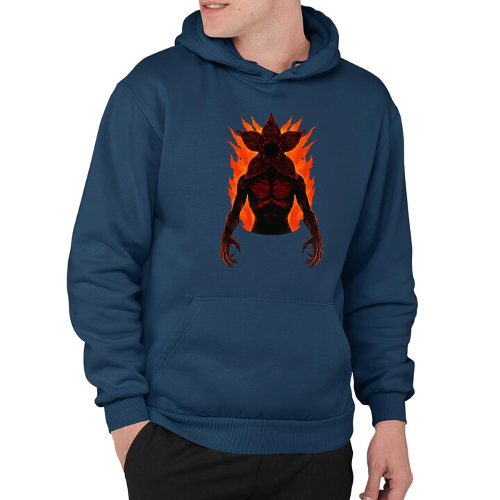 Demogorgon v2 - dla fanów serialu Stranger Things - męska bluza na prezent