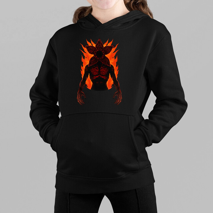 Demogorgon v2 - dla fanów serialu Stranger Things - dziecięca bluza na prezent