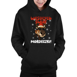 Wesołych Świąt - mordeczki! - dziecięca bluza na prezent