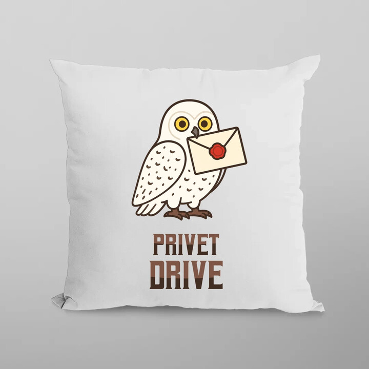 Privet Drive - Hedwiga - poduszka na prezent dla fanów serii Harry Potter