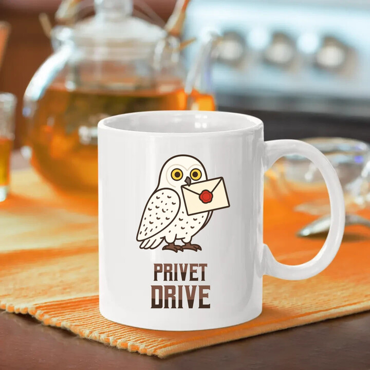 Privet Drive - Hedwiga - kubek na prezent dla fanów serii Harry Potter