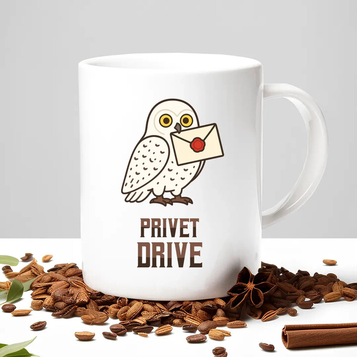Privet Drive - Hedwiga - kubek na prezent dla fanów serii Harry Potter
