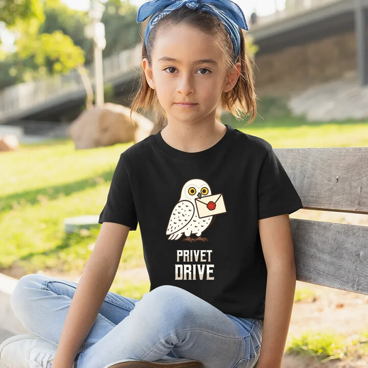 Privet Drive - Hedwiga - dziecięca koszulka na prezent dla fanów serii Harry Potter