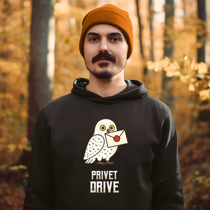 Privet Drive - Hedwiga - męska bluza na prezent dla fanów serii Harry Potter