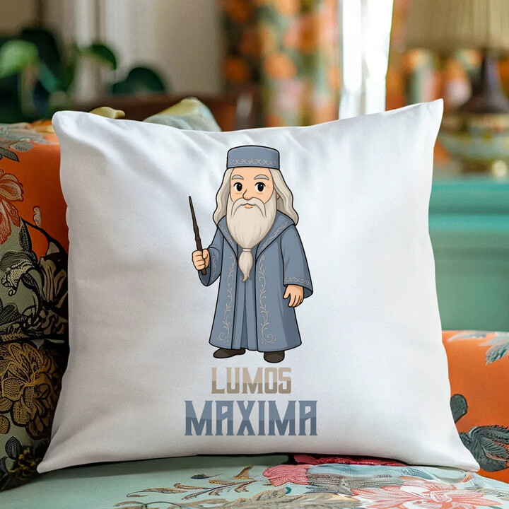 Lumos Maxima - Albus Dumbledore - poduszka na prezent Lumos Maxima - Albus Dumbledore