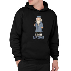 Lumos Maxima - Albus Dumbledore - męska bluza na prezent dla fanów serii Harry Potter