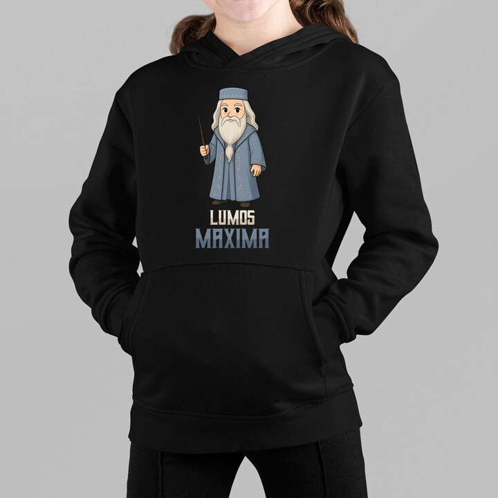Lumos Maxima - Albus Dumbledore - dziecięca bluza na prezent dla fanów serii Harry Potter