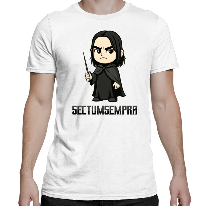 Sectumsempra - Severus Snape - męska koszulka na prezent dla fanów serii Harry Potter