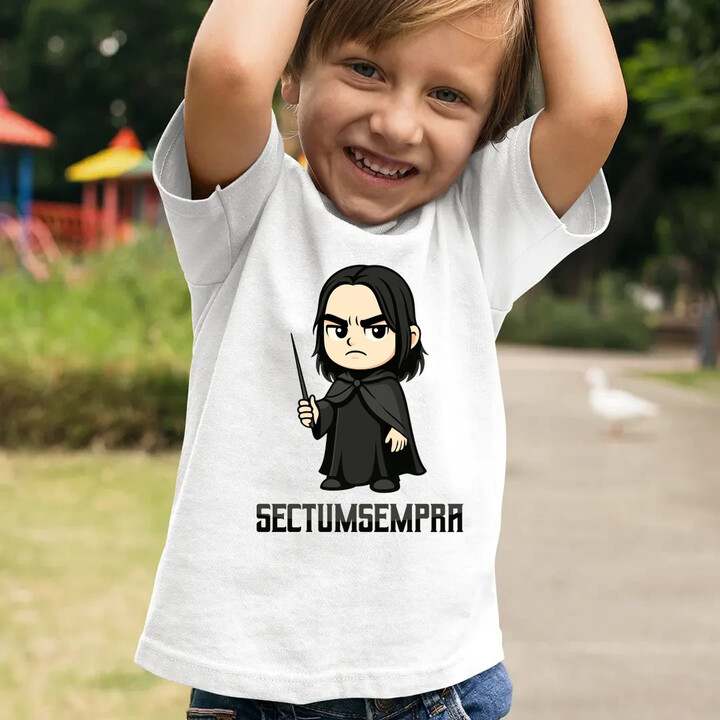 Sectumsempra - Severus Snape - dziecięca koszulka na prezent dla fanów serii Harry Potter