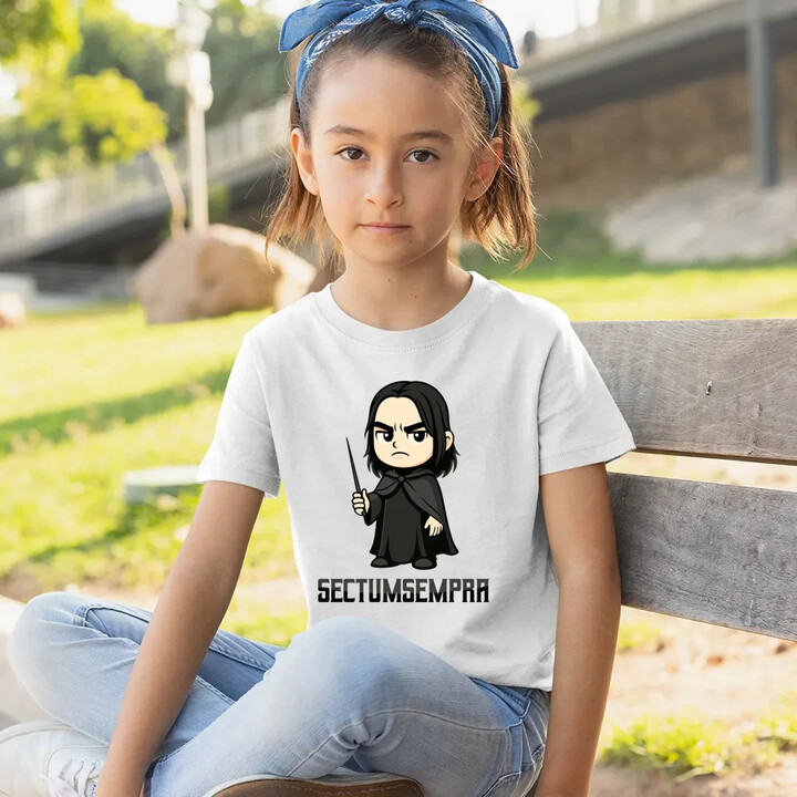 Sectumsempra - Severus Snape - dziecięca koszulka na prezent dla fanów serii Harry Potter