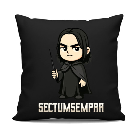 Sectumsempra - Severus Snape - czarna poduszka na prezent dla fanów serii Harry Potter