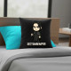 Sectumsempra - Severus Snape - czarna poduszka na prezent dla fanów serii Harry Potter