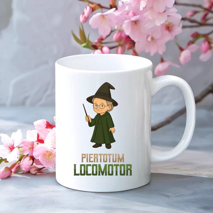 Piertotum Locomotor - Minerwa McGonagall - kubek na prezent dla fanów serii Harry Potter