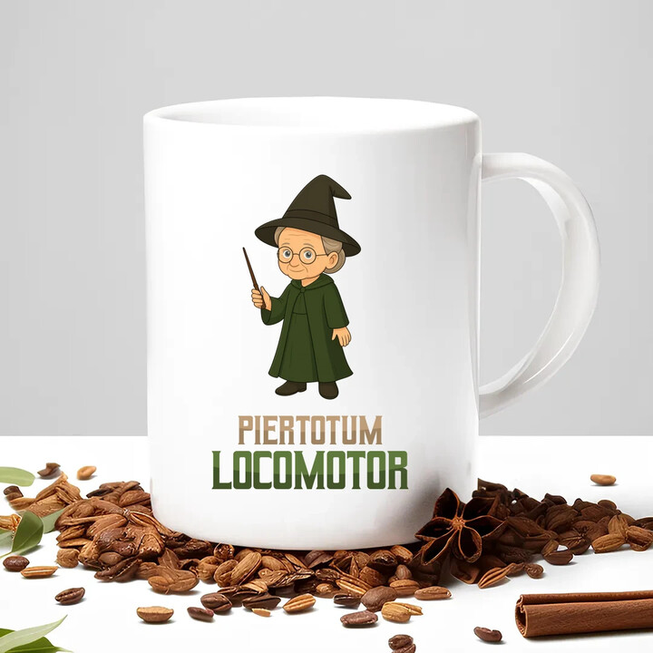 Piertotum Locomotor - Minerwa McGonagall - kubek na prezent dla fanów serii Harry Potter
