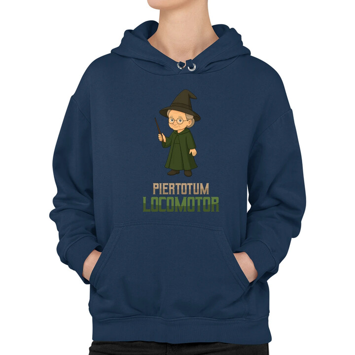 Piertotum Locomotor - Minerwa McGonagall - damska bluza na prezent dla fanów serii Harry Potter