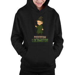 Piertotum Locomotor - Minerwa McGonagall - dziecięca bluza na prezent dla fanów serii Harry Potter