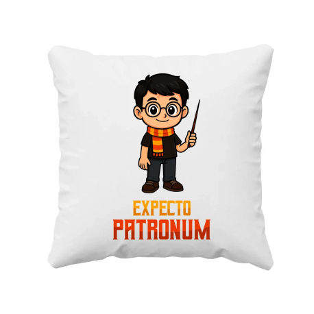 Expecto Patronum - Harry Potter - poduszka na prezent dla fanów serii Harry Potter