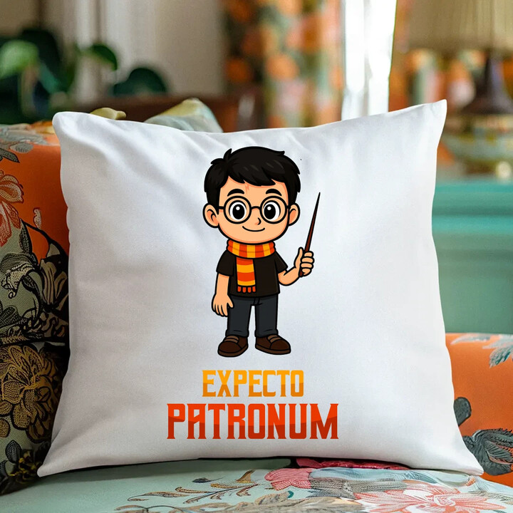 Expecto Patronum - Harry Potter - poduszka na prezent dla fanów serii Harry Potter