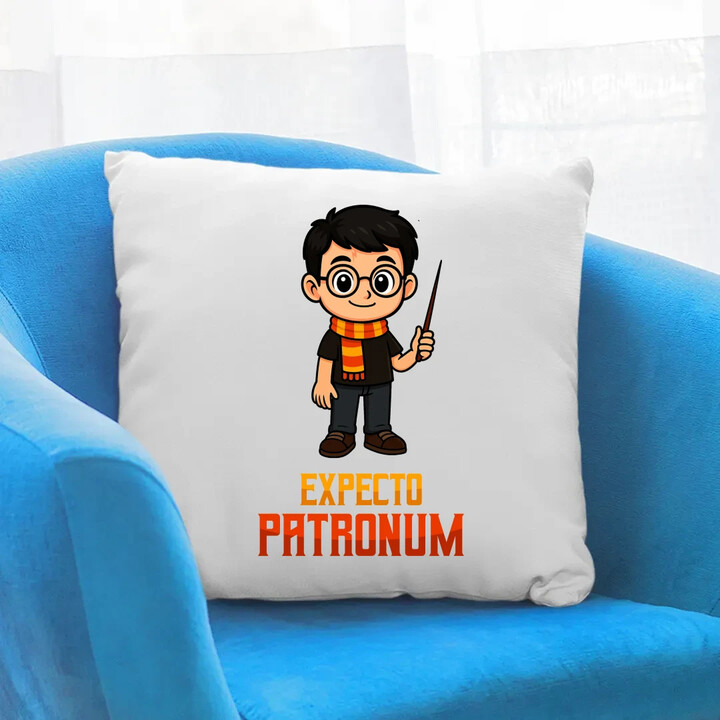 Expecto Patronum - Harry Potter - poduszka na prezent dla fanów serii Harry Potter