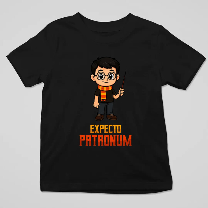 Expecto Patronum - Harry Potter - dziecięca koszulka na prezent dla fanów serii Harry Potter