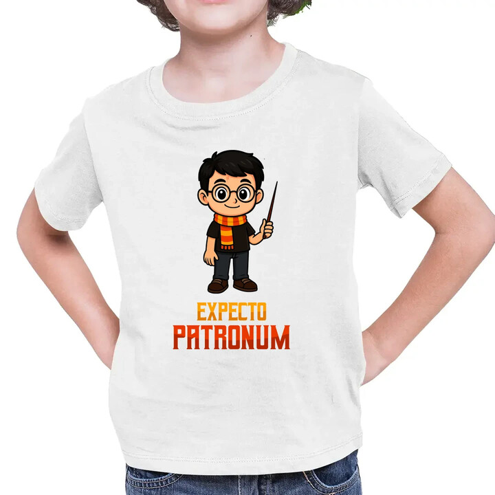 Expecto Patronum - Harry Potter - dziecięca koszulka na prezent dla fanów serii Harry Potter