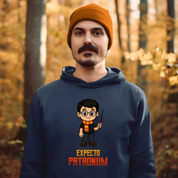 Expecto Patronum - Harry Potter - męska bluza na prezent dla fanów serii Harry Potter