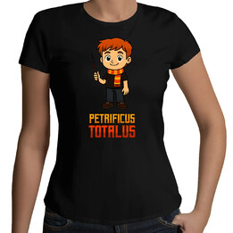 Petrificus Totalus - Ron Weasley - damska koszulka na prezent dla fanów serii Harry Potter