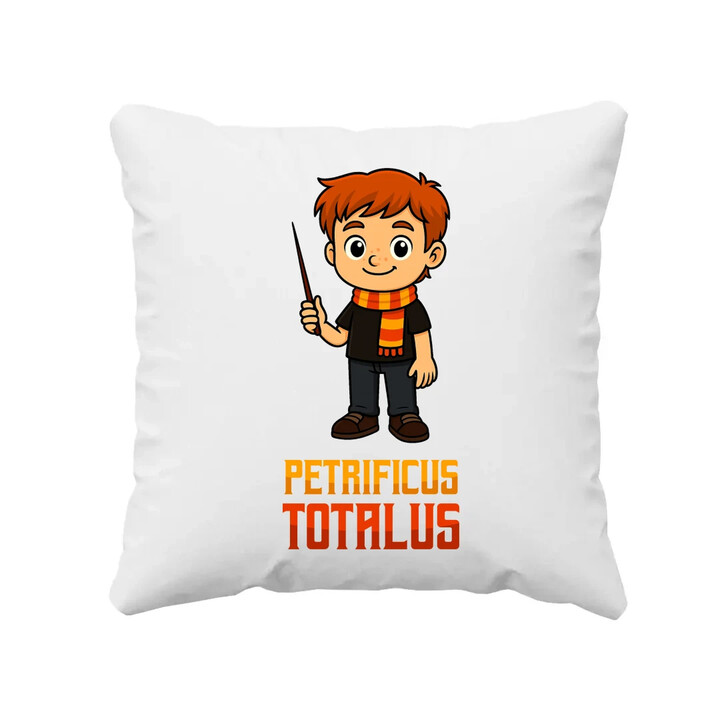 Petrificus Totalus - Ron Weasley - poduszka na prezent dla fanów serii Harry Potter