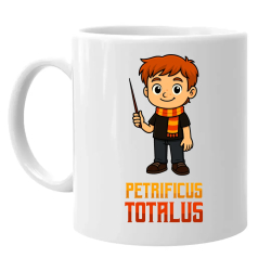 Petrificus Totalus - Ron Weasley - kubek na prezent dla fanów serii Harry Potter