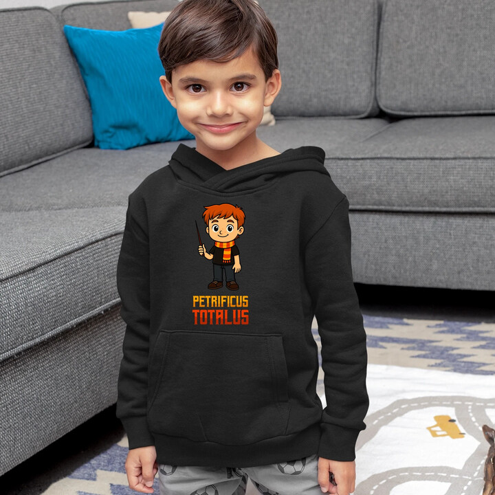 Petrificus Totalus - Ron Weasley - dziecięca bluza na prezent dla fanów serii Harry Potter