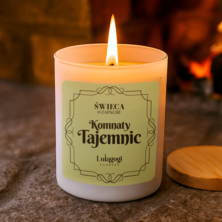 Świeca o zapachu Komnaty Tajemnic - świeczka zapachowa dla fanów serii Harry Potter