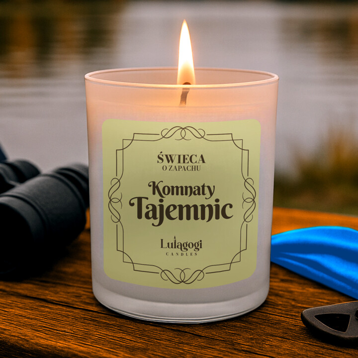 Świeca o zapachu Komnaty Tajemnic - świeczka zapachowa dla fanów serii Harry Potter