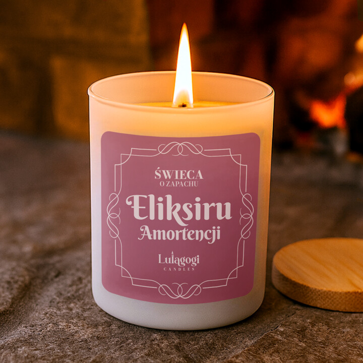 Świeca o zapachu Eliksiru Amortencji - świeczka zapachowa dla fanów serii Harry Potter