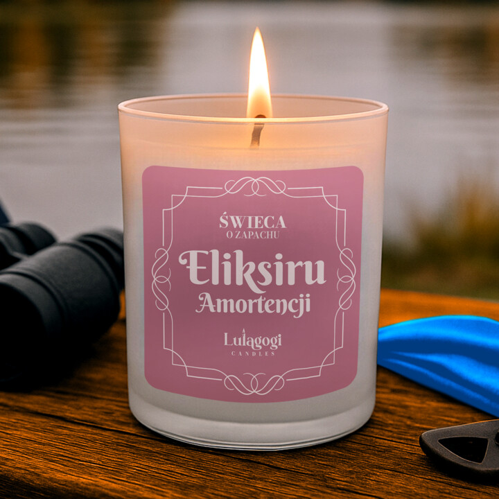 Świeca o zapachu Eliksiru Amortencji - świeczka zapachowa dla fanów serii Harry Potter