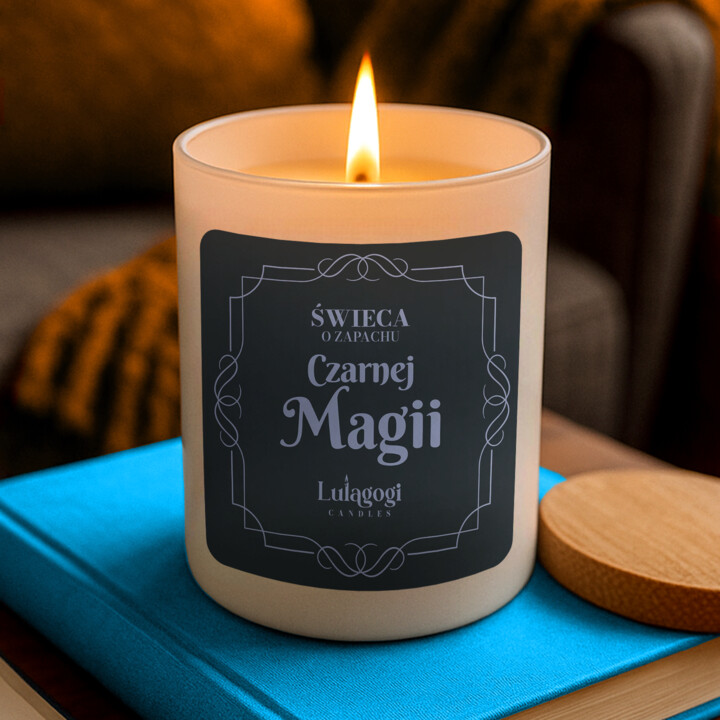 Świeca o zapachu Czarnej Magii - świeczka zapachowa dla fanów serii Harry Potter
