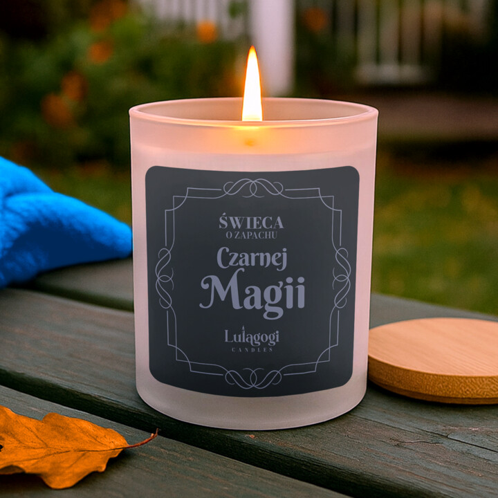 Świeca o zapachu Czarnej Magii - świeczka zapachowa dla fanów serii Harry Potter