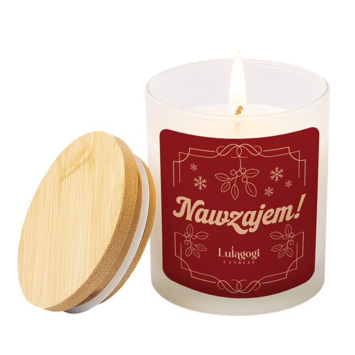 Nawzajem! - świąteczna świeczka zapachowa na prezent