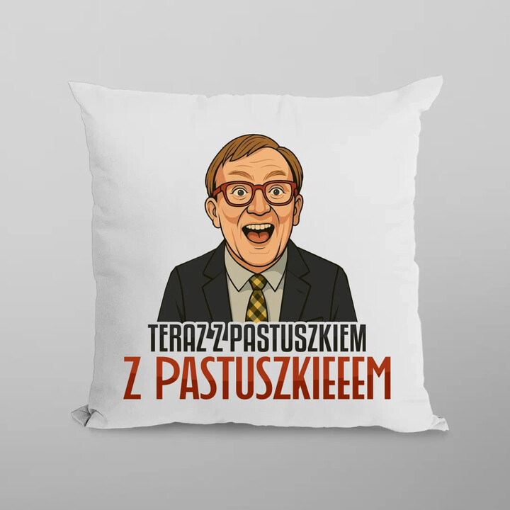 Z pastuszkiem - poduszka na prezent dla fanów serialu Ranczo