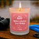 Świeca mamy, która zawsze jest blisko - świeczka zapachowa na prezent