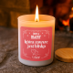 Świeca mamy, która zawsze jest blisko - świeczka zapachowa na prezent