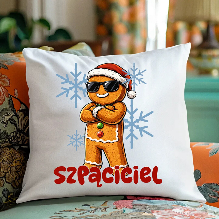Świąteczny szponciciel - poduszka na prezent